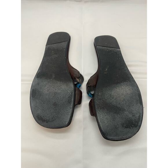 Sigerson Morrison Sandals Slides Women's Size 7.5 - Picture 4 of 5